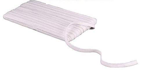 Navya Agriallied� 1/2 Inch (Half Inch) Elastic White 24 Meter for Tailoring and Sewing