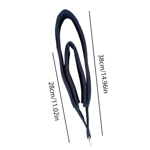 Pilates Banden Voor Reformer Toestel - Elastische Fysieke Band voor Training en Fitness - Dubbele Ring Yoga Strap voor Stretching - Oefeningen Enkel, Kuit en Pols, Training, Dans, Gym e - Afbeelding 6