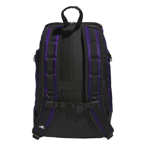 Image of adidas 5-Star Team 2 Backpack | Multi-Sport, Padded Laptop Sleeve, Organizer Pockets, Water-Bottle Pockets, Durable Build, School Gym & Travel Ready