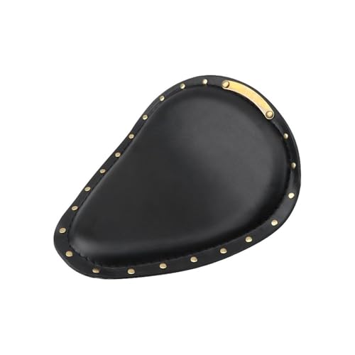 Siège Moto Solo Rétro Marron pour Éliminer les Douleurs en Bobber