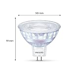 Philips LED Reflektor punktowy WarmGlow GU5.3, 621 lm 7W (50W) 2200-2700 K, ciepła biel, możliwość przyciemniania, 15 000 godz.