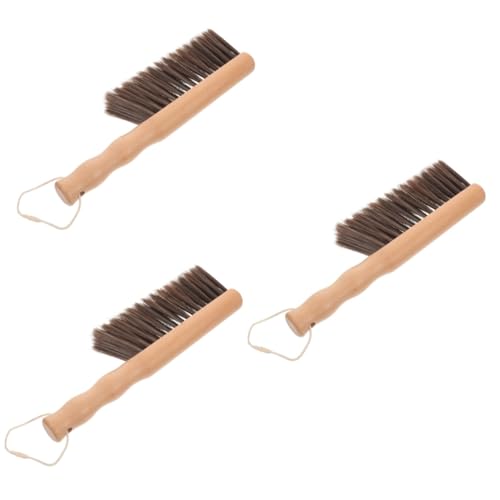 BESTYASH 3 Pezzi Spazzola Per Scopa Da Cucina Spazzacamino Per Interni Spazzola Per Spolverare Per La Pulizia Spazzole Per La Pulizia Per Scopa A Mano Per