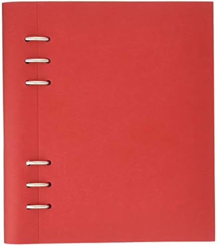 Filofax A5 Clipbook Refillable Notebook - Poppy