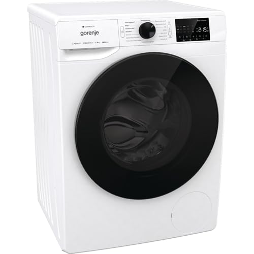 Gorenje WPNEI94DA1TS Lavadora con función de vapor, ConnectLife, 9 kg, 1400 rpm, 15 programas, AquaStop total, tambor WaveActive, extrahigiene, PowerWash, lavado rápido, eficiencia energética: A-10%