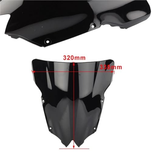 Pare-Brise Double Bulle YZF R6 Déflecteur Vent Haut