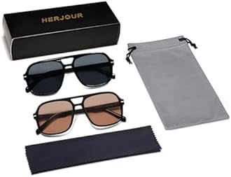 Retro Trendy Square Aviator Sunglasses Womens Mens 70s Classic Vintage Oversized Sun Glasses AR82173