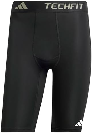 adidas Men's TECHFIT Compression Training Short Tights Tights (pack of 1)