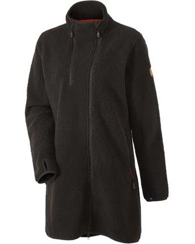 Parforce Damen Longjacke Pilefleece Dunkelbraun S