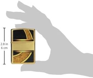 Zippo Luxury 3 Brush Lighter Brushed Brass