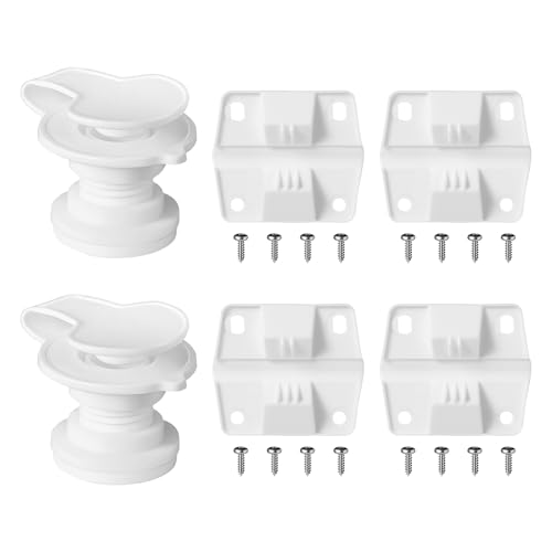 Cooler Replacement Parts Sets with Cooler Plastic Hinges, Cooler Standard Drain Plug Assembly (1