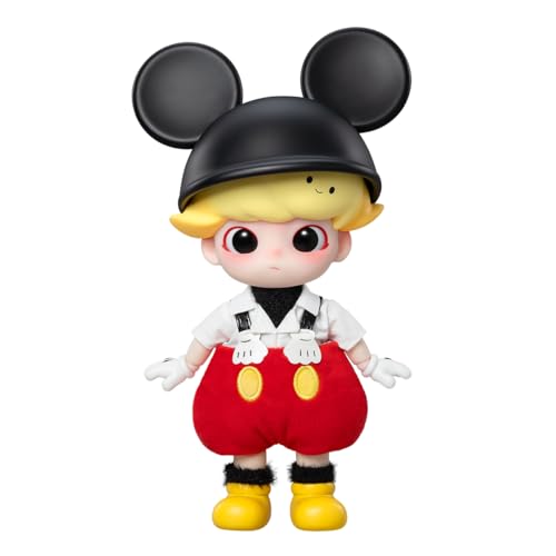 POP MART DIMOO Mickey 1/8 Action Figure de Acción Popular Figura Coleccionable y Adorable Juguete Artístico Regalo Creativo 1PC