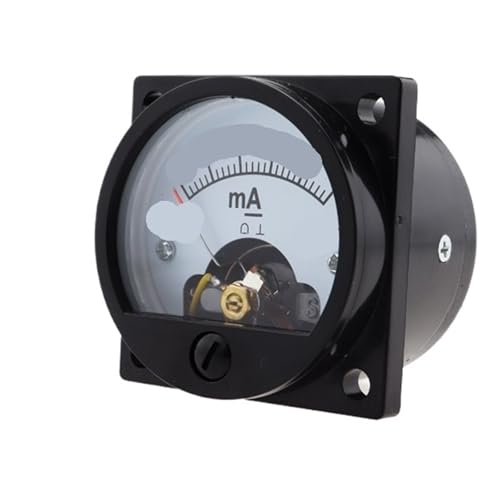 Ampèremètre analogique 2,5A SO-45 noir pour atelier bricolage