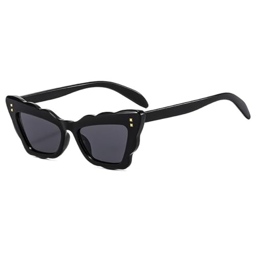 Lunettes de soleil œil de chat rétro femme petite monture à la mode