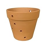 DC CLOUD Macetas Barro Grandes Macetas Barro Al Aire Libre Macetas Macetas para Plantas Pote de Flor La Planta Flor Olla Interior 18cm