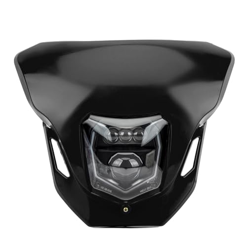 Phare de moto LED Honda CRF pour remplacer un éclairage faiblard en enduro noir