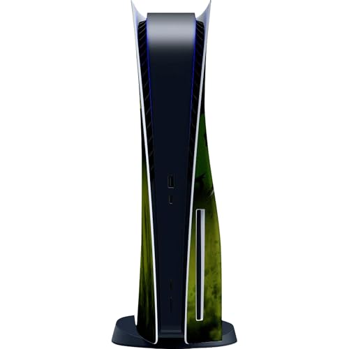 Image of Razer Optic GREENWALL Console Skin: PlayStation 5 / PS5 (Disc) - Full Wrap - Premium 3M Cast Vinyl - Scratch Resistant - Unique Designs & Finishes - Easy Application