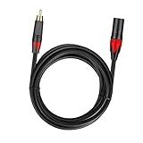 * Cable de micrófono de de audio: este calidad con conectores chapados en oro en ambos extremos. El cable está fabricado con conductores libre de oxígeno (OFC) AWG en una disposición trenzado.