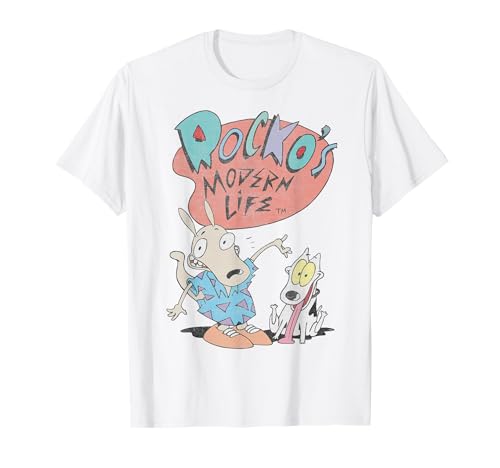 Rockos Modern Life Rocko And Spunky T-Shirt T-Shirt
