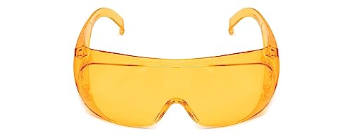 Image of Calabria Fit Over Safety Glasses | Polarized Sunglasses Over Glasses | Wrap Around Anti-Fog | Scratch Resistant | Unisex