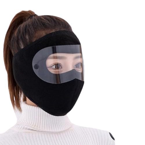 Grivaihi cotton Unisex Full Winter Face Mask Windproof And Sun Protection Warm Eye Protection Screen Goggles Cycling And Bike Mask For Women And Men (Multicolor, Pack of 1)-picture-36