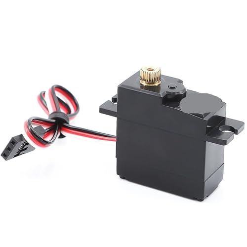 Servo digital con torque de 2,5 kg y engranaje resistente para control de dirección RC 2