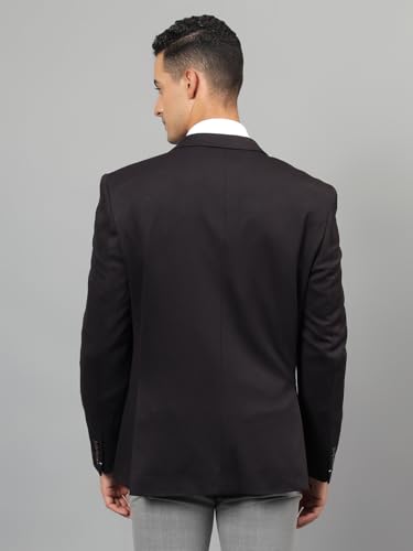 Image of Cantabil Solid Full Sleeves Notch Lapel Casual Blazer for Men | Casual Blazer for Men | Men Blazer for Casual | Blazer for Men Casual (P MBZC00061)