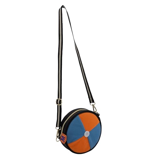 Blippi Meekah Jam Pack Girls Crossbody Bag, Low Pile Plush, PU, Blue