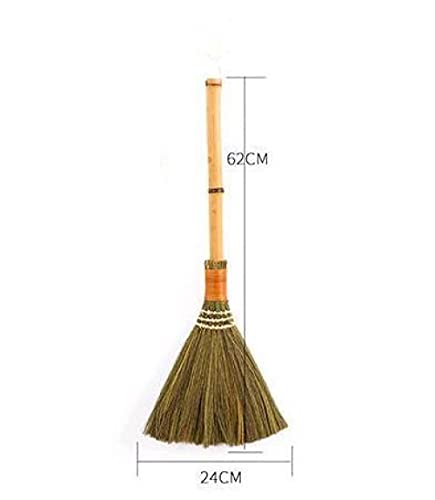 Cepillo de suelo de madera, cerdas suaves de mango corto, herramienta de barrido eficiente para limpieza del hogar, diseño multifuncional para un uso fácil