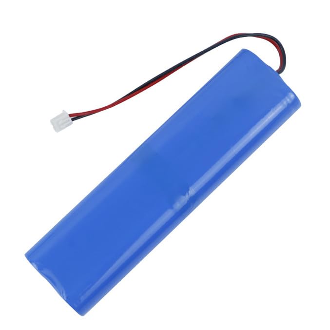 HELINAZI 18650 7.4V Batería de Iones de Iones de Litio batería de reemplazo Recargable con Enchufe XH2.54 para Luces de Emergencia LED System,7000mAh