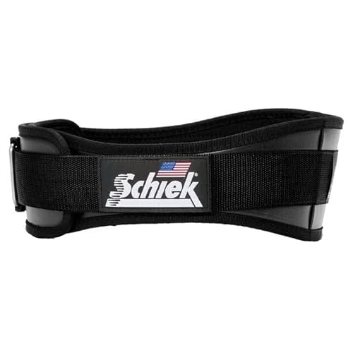 Ceinture Schiek Power Lifting 4.75" Soutien Dorsal, Entraînement Force – Noir – S
