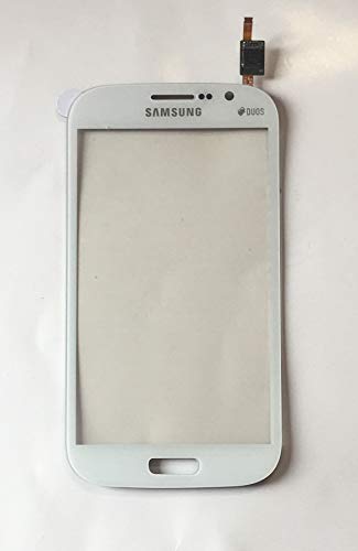  Vetrino frontale per Samsung Grand Neo I9060 I9062 Bianco Vetro Touch Screen