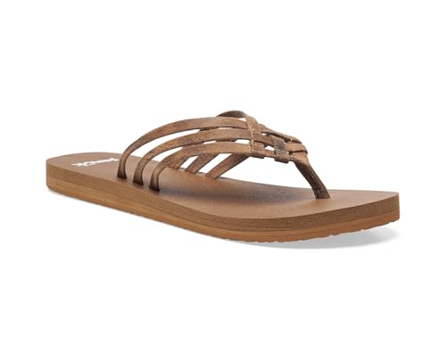 Image of Sanuk Yoga Sandy Novelty - Women Sandals, Ojai Tan, 11