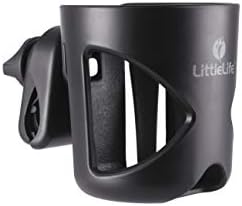 LittleLife Buggy And Pushchair Universal Cup Holder Adjustable Bottle Organiser for Stroller, Drink and Coffee Cup Holder