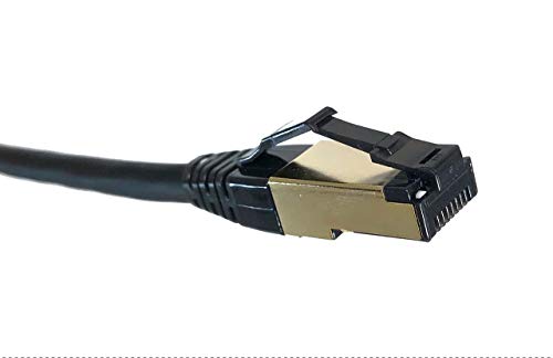 Cable de red Micro Connectors Cat8 SFTP 50 pies RJ45 miniatura 2