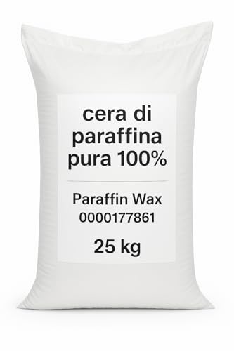 Naturii Cera per Candele di Alta qualità in Pastiglie di Paraffina Pura 100% saco da 25 kg