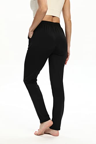 Luogongzi Flowy Lounge Pants Women Gym Yoga Work High Waisted Wide Leg Dress Sweatpants Workout Joggers Leggings thumb #3