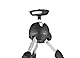 Manfrotto MTPIXIEVO-BK, PIXI EVO 2-teiliges Ministativ für spiegellose Kameras, kompakte Systemkameras, DSLR, Video, kompakte Größe, Aluminium