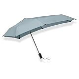 Senz Limited Edition Mini Automatic Windproof Umbrella - 35.8 x 35.8 in - Winter Sky