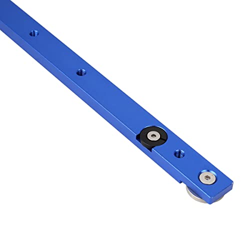 KETIPED Aluminium Alloy 450mm Miter Bar Clamping Tool Slider Table Saw Gauge Rod T-Slot Track Bar Rail for Router Tables and Woodworking,450mm(17.7in)-Blue by KETIPED - Used condition - US$13.83