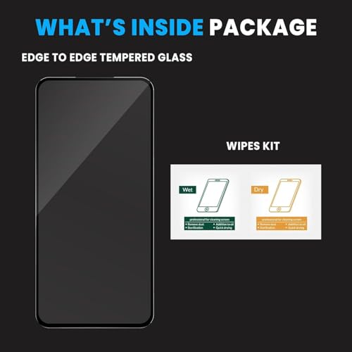 Image of DD SON Premium Tempered Glass Screen Protector Guard Compatible For Oneplus Nord CE6 Lite 5G (6.72 Inch, Pack of 1) | Edge to Edge Coverage With Easy to installation kit for Smartphone