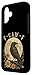 Vintage F Caw F Raven Black Bird Graphic Floral Crow F-Caw-F Case for iPhone 16