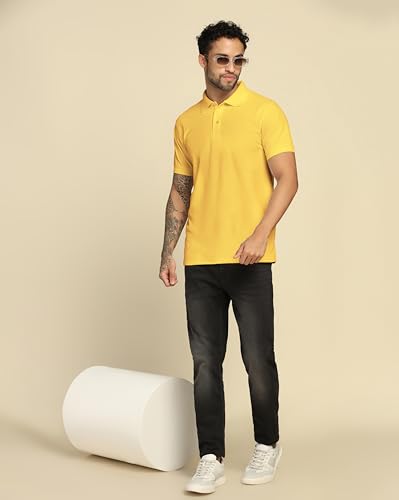 Image of VastraVibes Men's Polo Regular Fit T-Shirt
