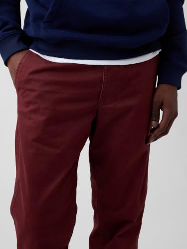 Image of Gap Men's Essential Straight Fit Khaki Chino Pants
