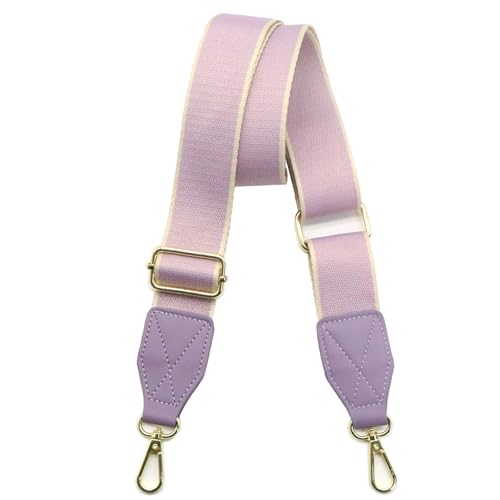 Correa morada ajustable de 3.8 cm para bolsos y guitarras