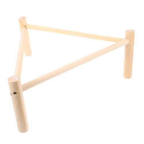 TINEASUR 農場 鶏 ラック 鶏 おもちゃ 鶏小屋用 おもちゃ 鶏 赤ちゃん 鶏 おもちゃ 鳥 ケージ 付属品 鶏 止まり木 鶏小屋用 鶏 鶏小屋 付属品 木材 止まり木 オウム トレーニング