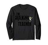 Photo Gallery walking teacher, funny teaching gift scary zombie school maglia a manica Photo Gallery walking teacher, funny teaching gift scary zombie school maglia a manica
