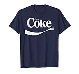 camiseta coca cola hombre 15COKE203 Coca-Cola Vintage Enjoy Coke White Logo Camiseta