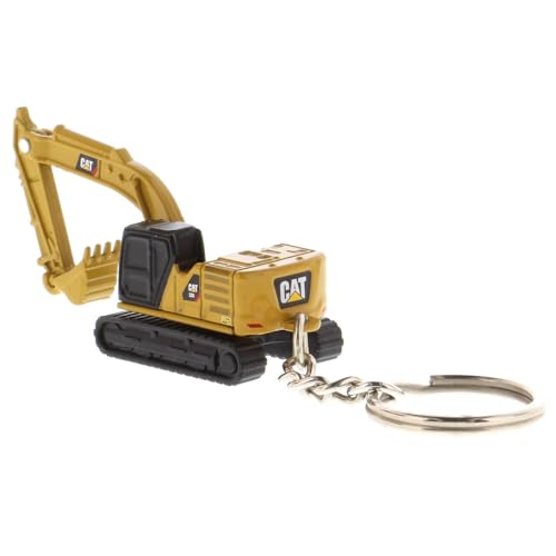 Image of Diecast Masters Cat Micro Scale Construction Vehicle Keychain
