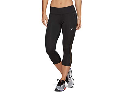 ASICS Women's Capri Tight Running Clothes, XL, Performance Black
