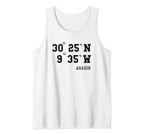 Agadir coordina el diseño de las vacaciones en Marruecos Camiseta sin Mangas